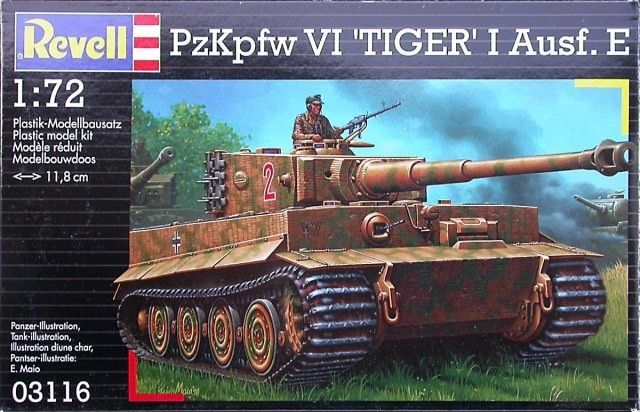 1:72 PzKpfw VI. Tiger I. Ausf.E