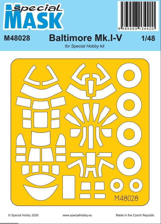 1:48 Baltimore Mk.I-V MASK