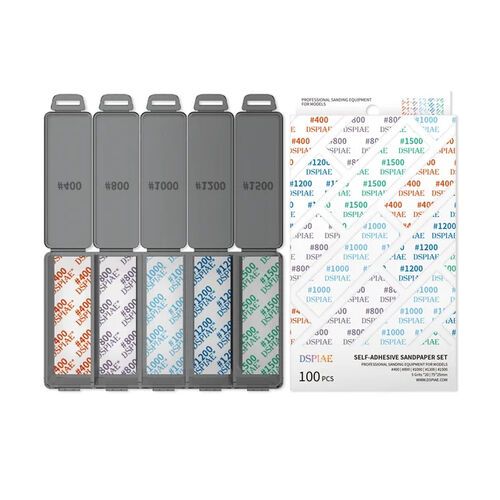 S01 Reusable Self-Adhesive Sandpaper Set