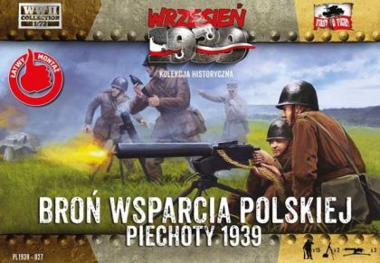 1:72 Polish infantry support weapons 1939