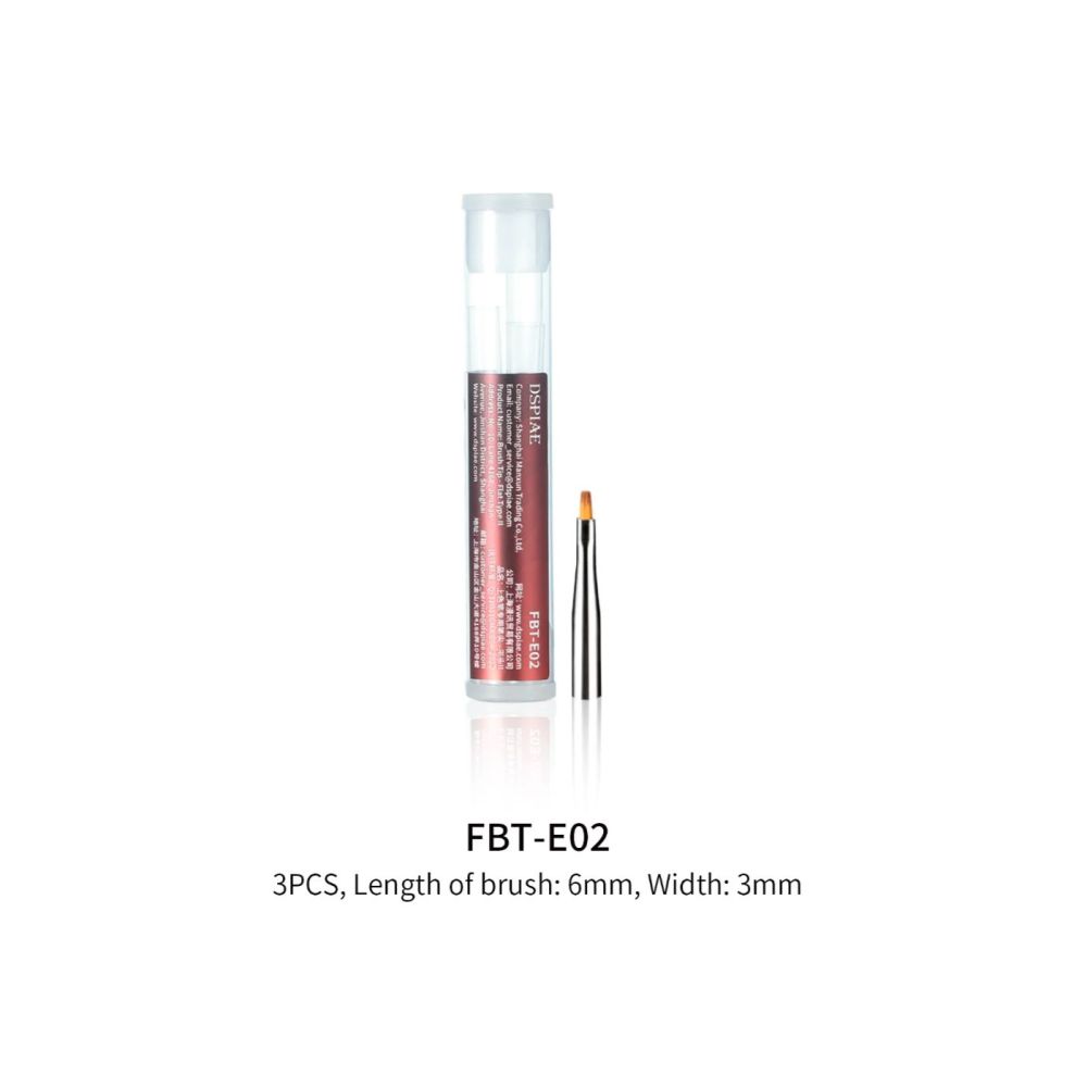 FBT-E02 - Brush Tip - Flat Type II