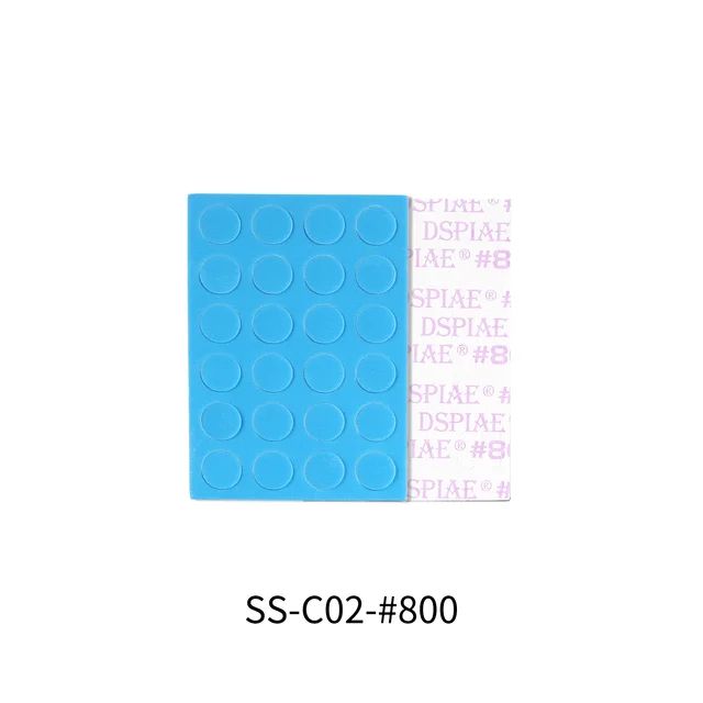 SS-C02-800 Self Adhesive Sponge Sanding Disc 10mm #800 (24pcs)