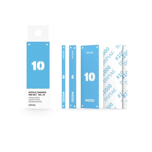 PT-SP10 Acrylic Sanding Pad Set #1000 (3pcs)