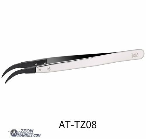 AT-TZ08 Anti-Static Tweezers – Angled