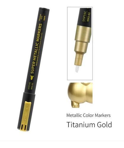 MKS-02 Super Metallic Marker Titanium Gold