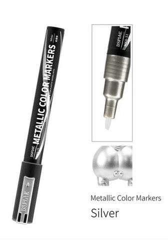 MKA-11 Super Metallic Color Marker Silver