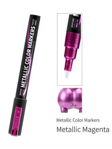 MKA-09 Super Metallic Color Marker Magenta