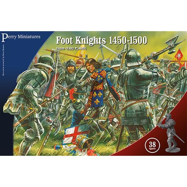 28mm War of the Roses - Foot Knights 1450-1500 (38 Figures)