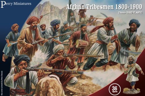 28mm Afghan Tribesmen 1800-1900 (36 Figures)