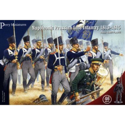 28mm Prussian Line Infantry and Volunteer Jaegers 1813-1815 (46 Figures)