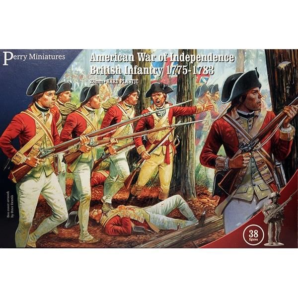 28mm American War of Independence - British Infantry 1775-1783 (38 Figures)