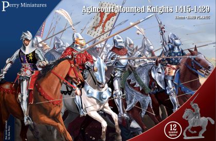 28mm Mounted Agincourt Knights 1415-1429 (12 Figures)