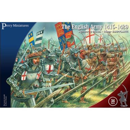 28mm English Army 1415-1429 (36 Figures)