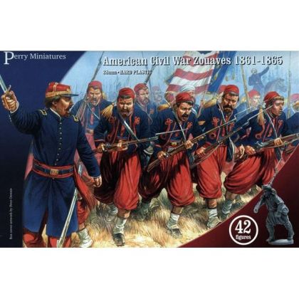 28mm American Civil War - Zouaves 1861-1865 (42 Figures)