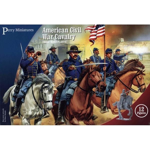 28mm American Civil War - Cavalry (12 Figures)