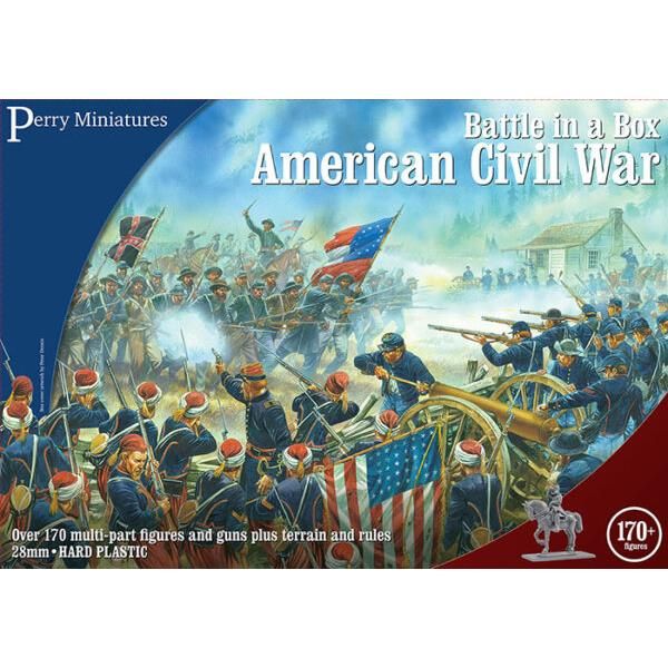28mm Battle in a Box - American Civil War 1861-1865 (over 170 Figures)