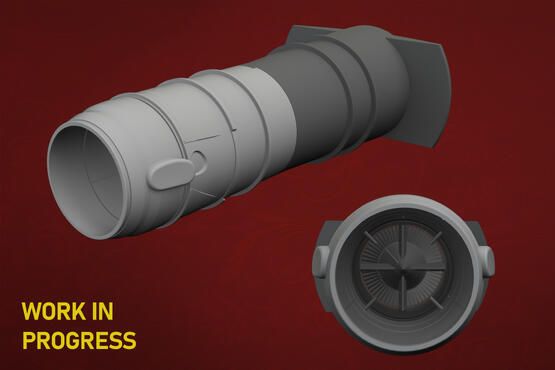 1:48 MiG-15 exhaust nozzle PRINT