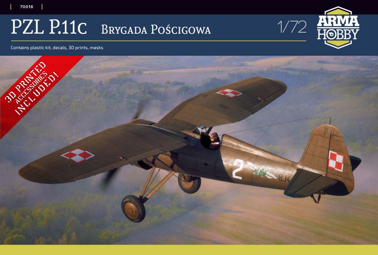 1:72 PZL P.11c 