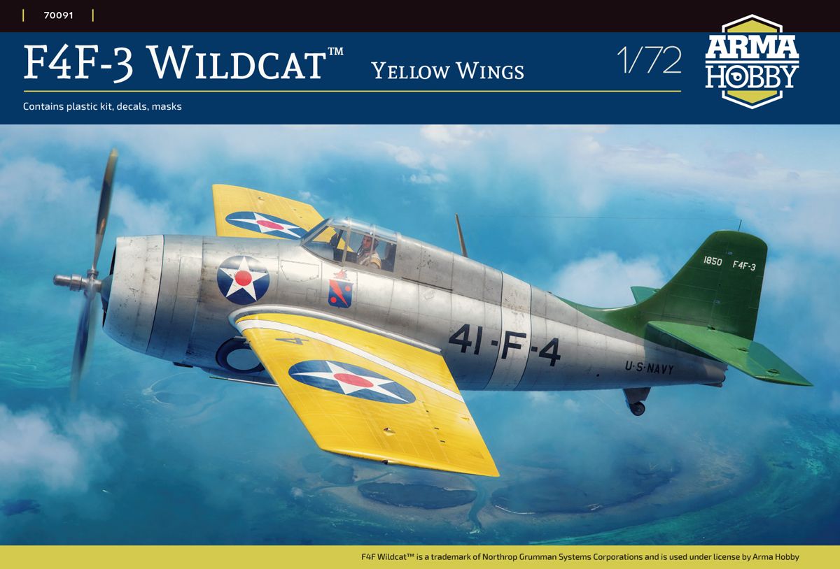1:72 F4F-3 Wildcat 
