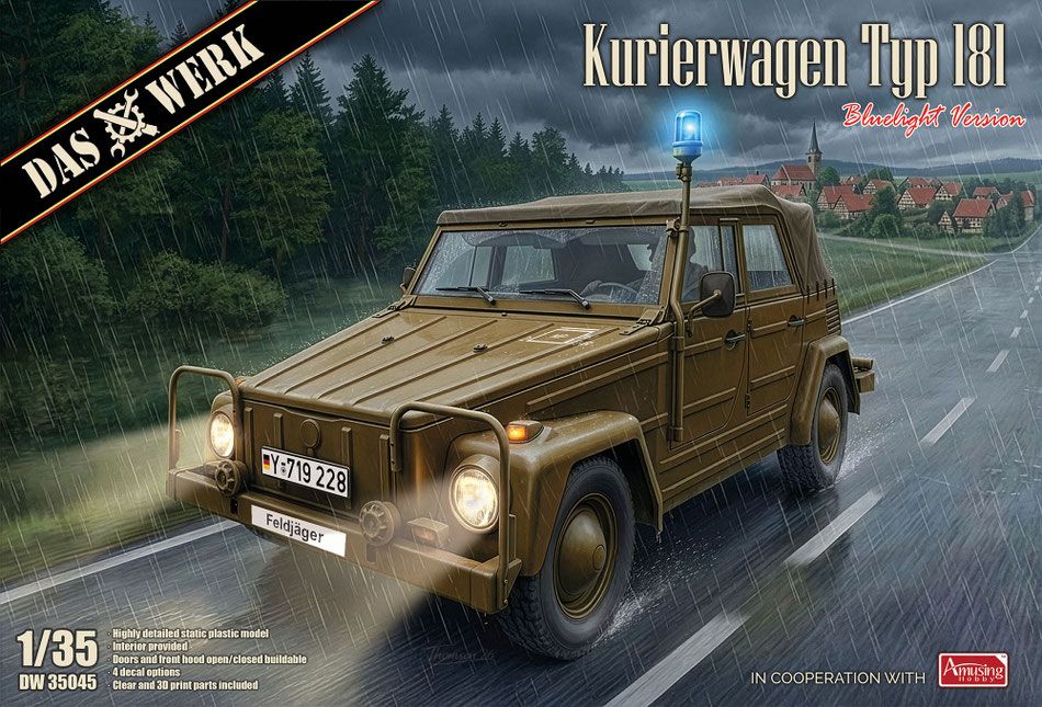1:35 Kurierwagen Typ 181 ´Bluelight Version´
