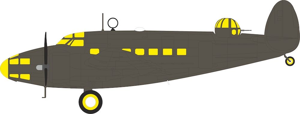 1:48 Lockheed Hudson Mk.III - Mask Set (for ICM Kits)