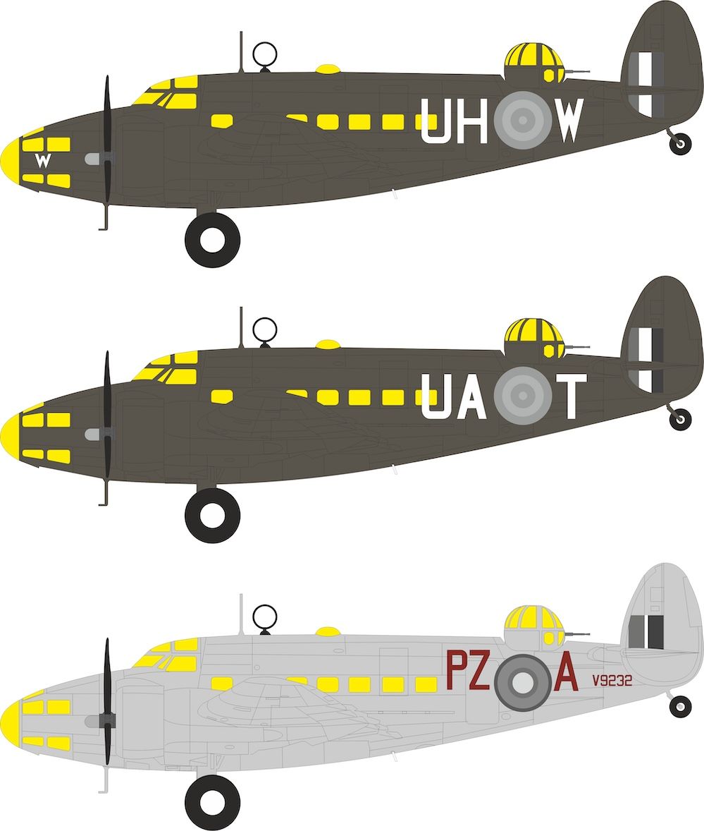 1:48 Lockheed Hudson Mk.III - Code Letters (for ICM 48331 Kit)