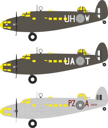 1:48 Lockheed Hudson Mk.III - Code Letters (for ICM 48331 Kit)
