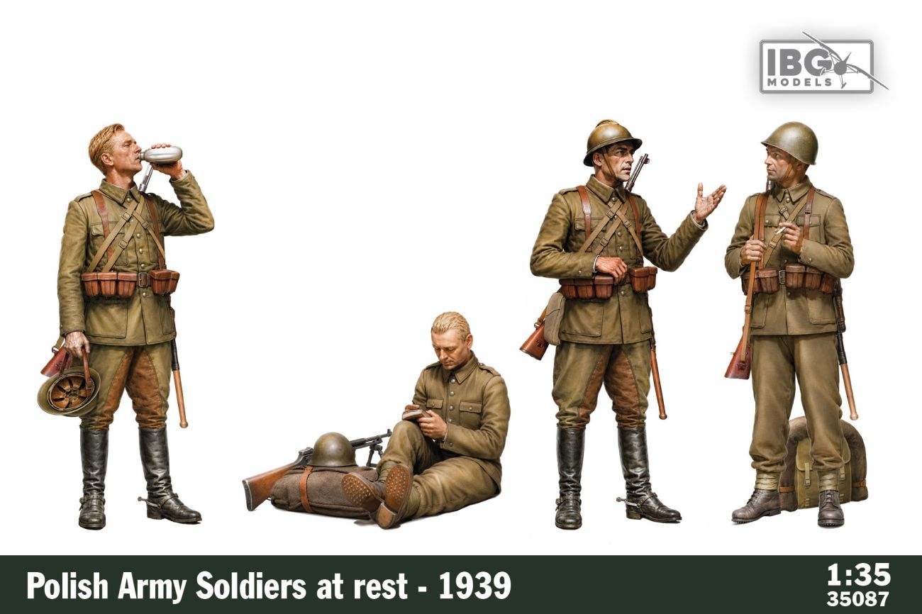 1:35 Polish Soldiers at rest - September 1939