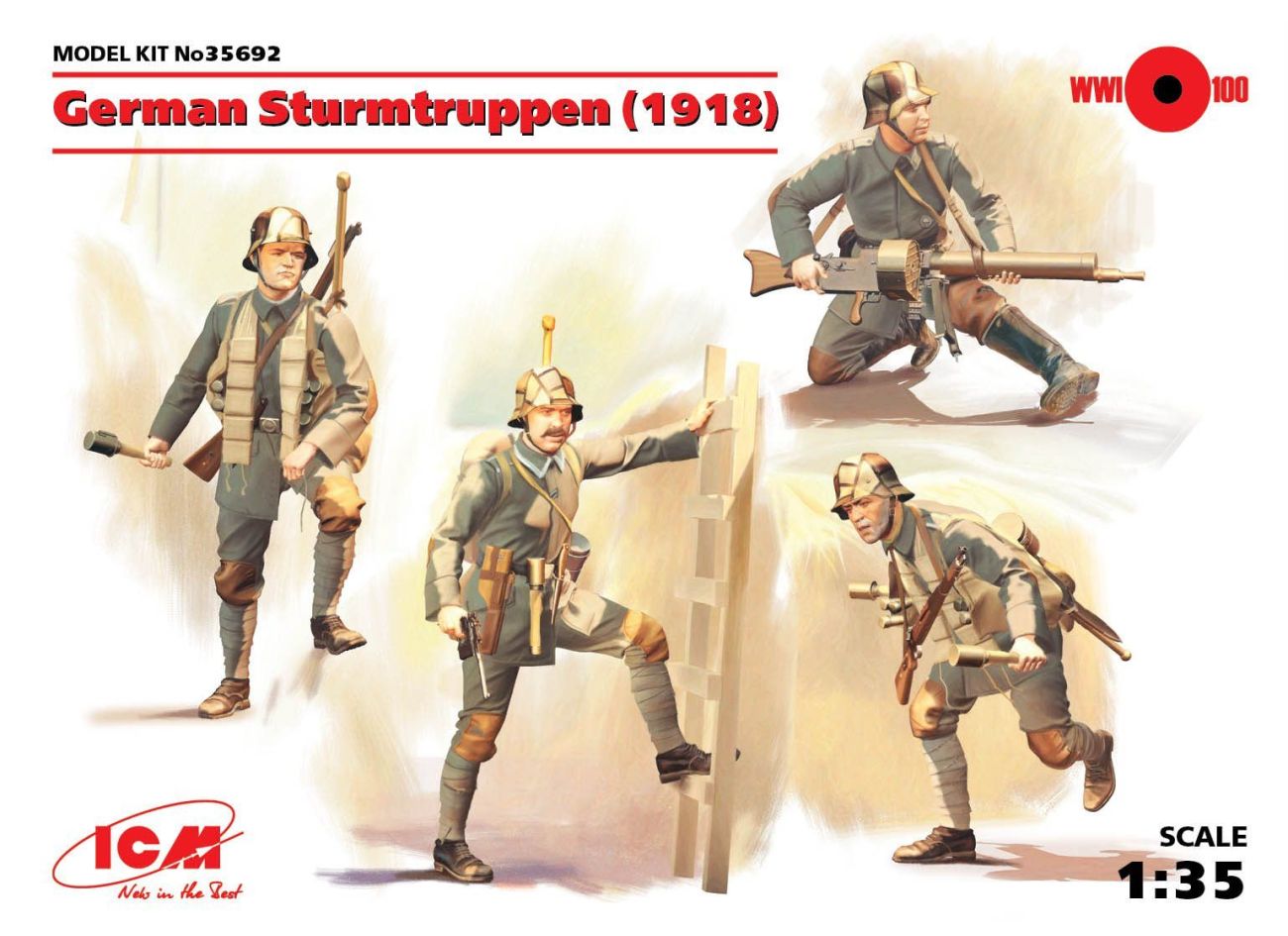 1:35 German Sturmtruppen (1918)