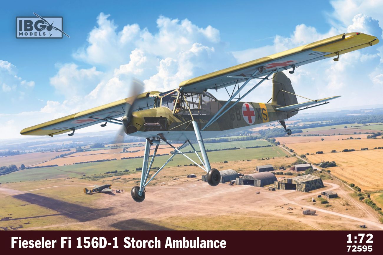 1:72 Fieseler Fi-156D-1 Storch Ambulance