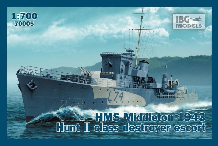 1:700 HMS Middleton 1943