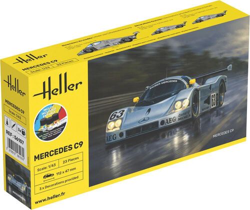 1:43 Mercedes C9 Starter Kit