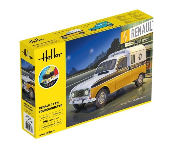 1:24 Renault 4 F4 Fourgonette - Starter Kit