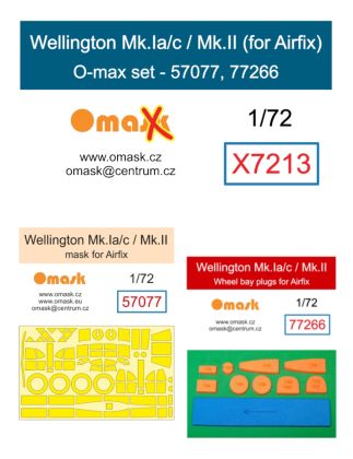 1:72 Wellington Mk.Ia/c / Mk.II O-max set (for Airfix)