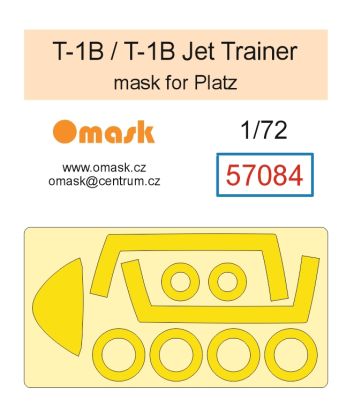 1:72 T-1A / T-1B Jet Trainer mask (for Platz)