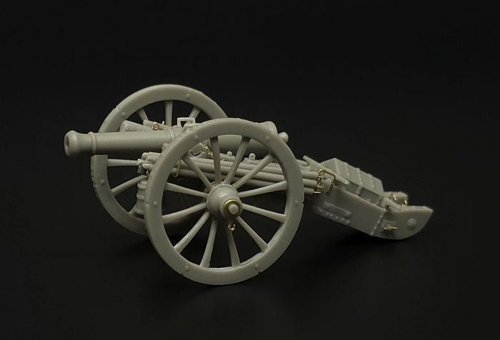 1:72 Napoleonic cannon-Gribeauval 8-pounder
