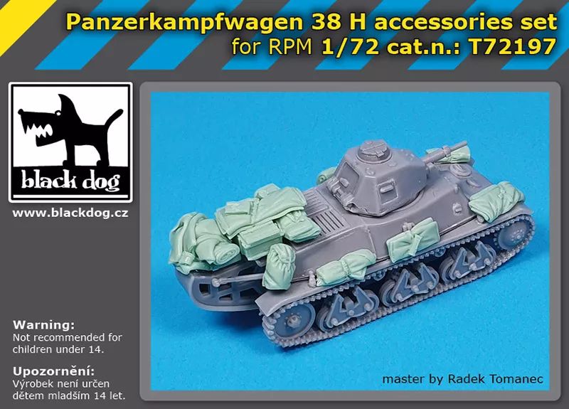 1:72 Panzerkampfwagen 38 H (Hotchkiss H38) - Accessories Set (for RPM Kits)
