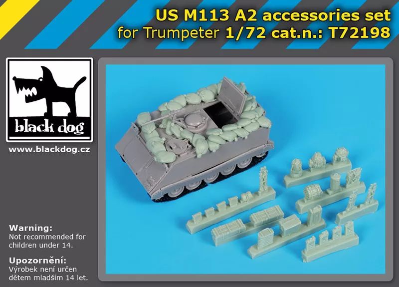 1:72 US M113 A 2 - Accessories Set (for Trumpeter Kits)