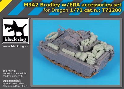 1:72 M3A2 Bradley with ERA - Accessories Set (for Dragon Kits)