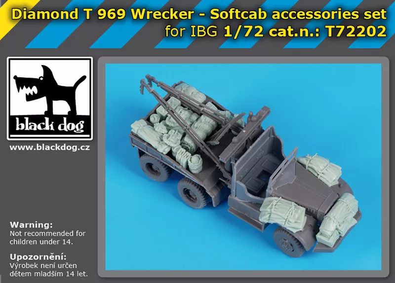 Diamond T 969 Wrecker Softcab - Accessories Set (for IBG Kits)