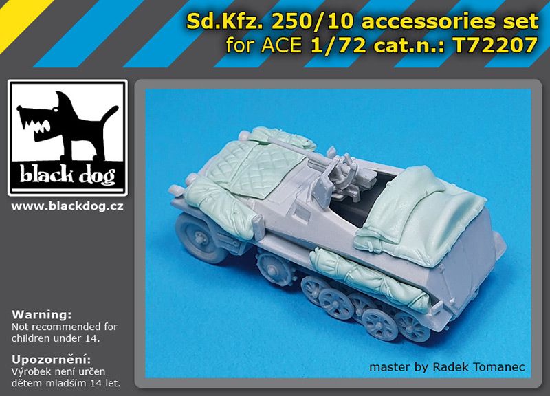 1:72 Sd.Kfz. 250/10 - Accessories Set (for ACE Kits)