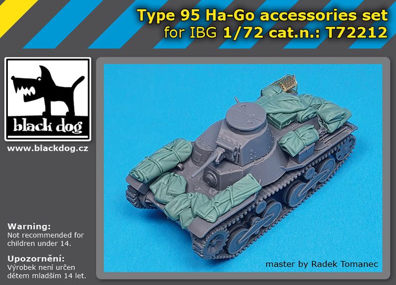 1:72 Type 95 Ha-Go - Accessories Set (for IBG Kits)