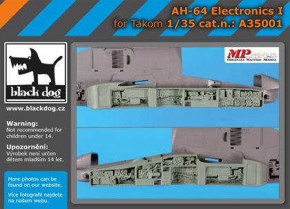 1:35 AH-64 Electronics I For Takom