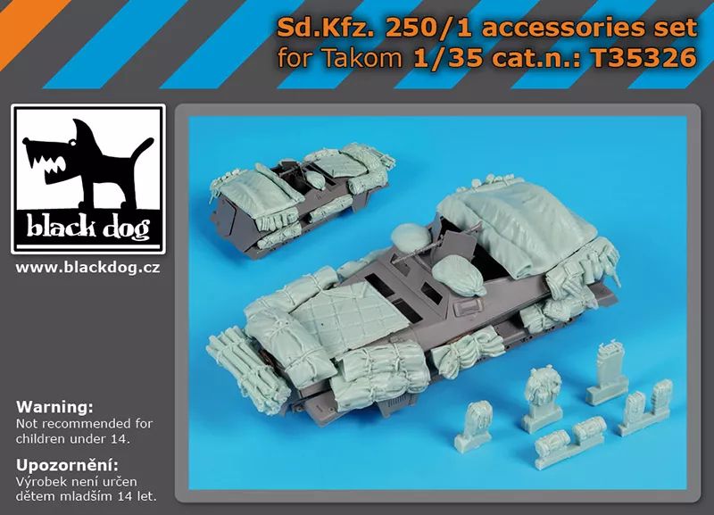 1:35 Sd.Kfz. 250/1 - Accessories Set (for Takom Kits)