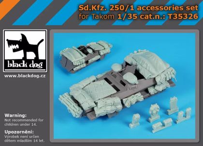1:35 Sd.Kfz. 250/1 - Accessories Set (for Takom Kits)