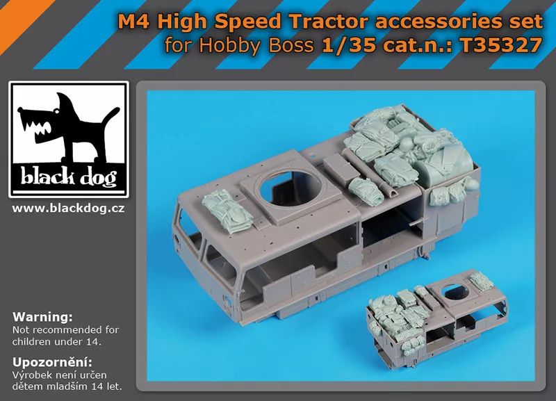 1:35 M4 High Speed Tractor - Accessories Set (for Hobby Boss Kits)