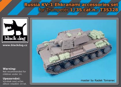 1:35 Russian KV-1 Ehkranami - Accessories Set (for Trumpeter Kits)