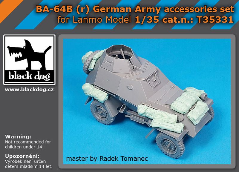 1:35 BA-64B (r) German Army - Accessories Set (for Lanmo Models Kits)