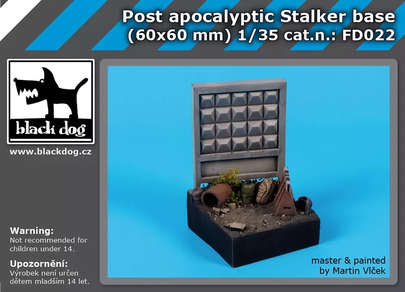 1:35 Post apocalyptic stalker base