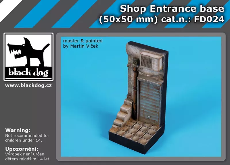 1:35 Shop entrance base